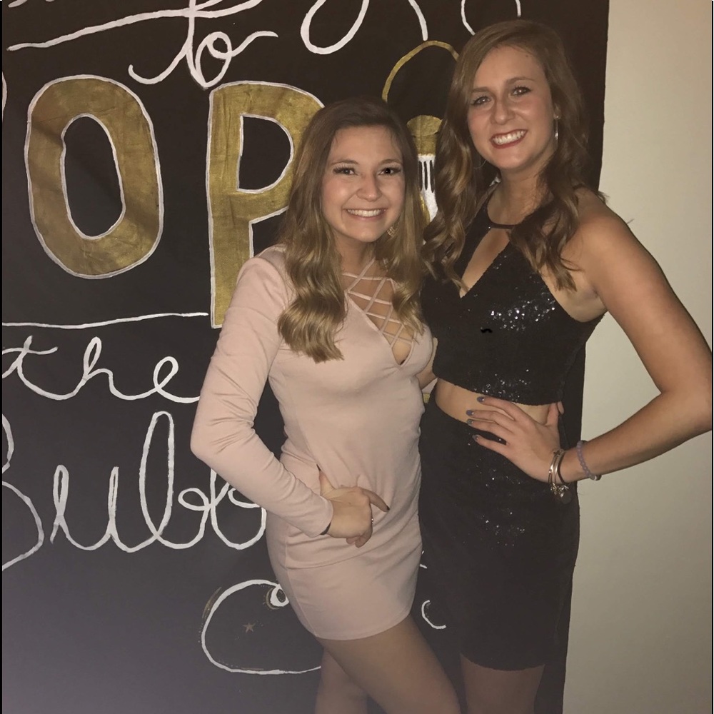 Tan Bodycon Dress